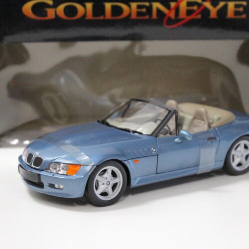 1:18 UT Models BMW Z3 Roadster James Bond Golden Eye blue metallic