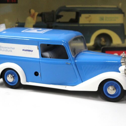 1:18 Schuco Mercedes 170V Kasten Kamerawagen BR Bayrischer Rundfunk
