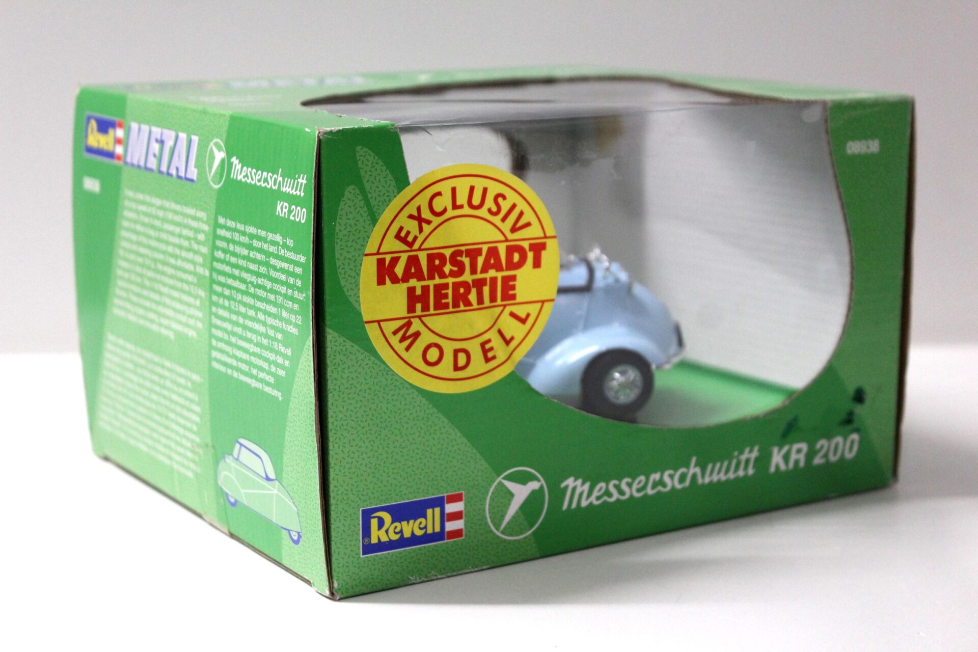 1:18 Revell Messerschmitt KR 200 Kabinenroller light blue