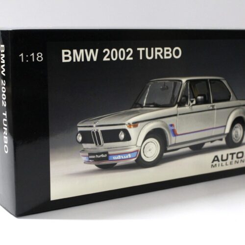 1:18 AUTOart BMW 2002 Turbo silver