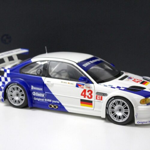 1:18 Minichamps BMW M3 GTR E46 Le Mans 2001 #43 Müller/ Ekblom DEALER VERSION