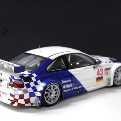 1:18 Minichamps BMW M3 GTR E46 Le Mans 2001 #43 Müller/ Ekblom DEALER VERSION