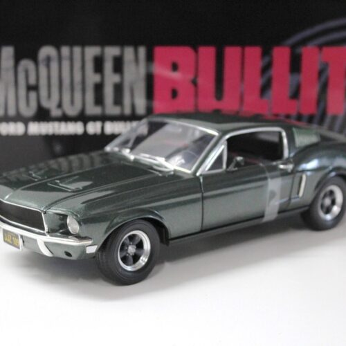 1:18 Greenlight 1968 Ford Mustang GT BULLITT Steve McQueen dark green