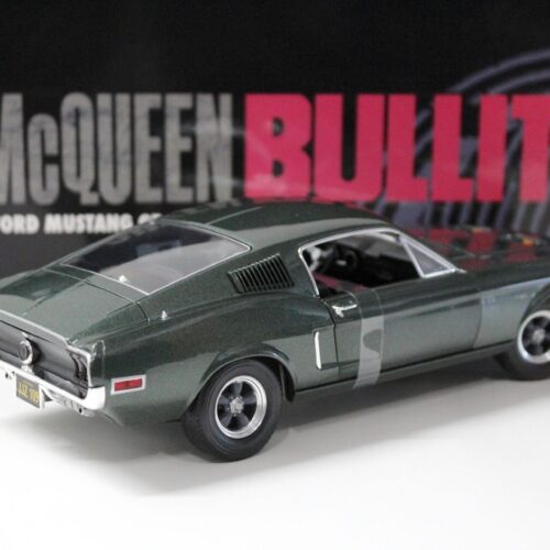 1:18 Greenlight 1968 Ford Mustang GT BULLITT Steve McQueen dark green
