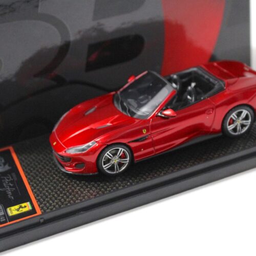 1:43 BBR Ferrari Portofino 2017 Rosso Fuoco metallic Limited 48 pcs.