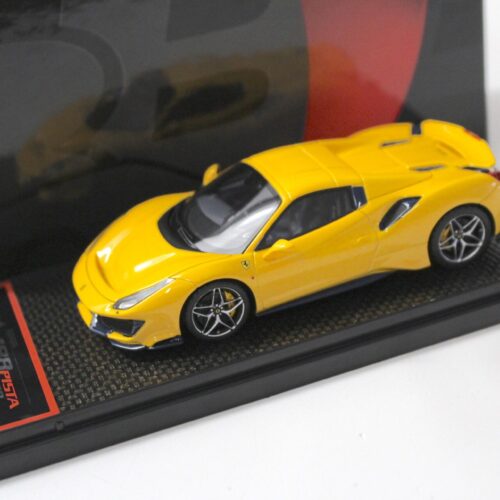 1:43 BBR Ferrari 488 Pista Spider Closed roof Giallo Modena Limited 24 pcs.