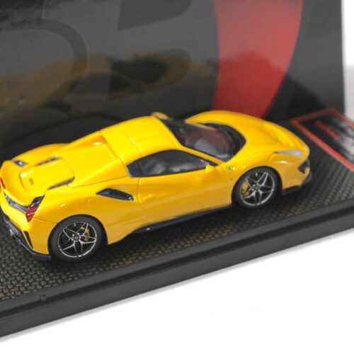 1:43 BBR Ferrari 488 Pista Spider Closed roof Giallo Modena Limited 24 pcs.