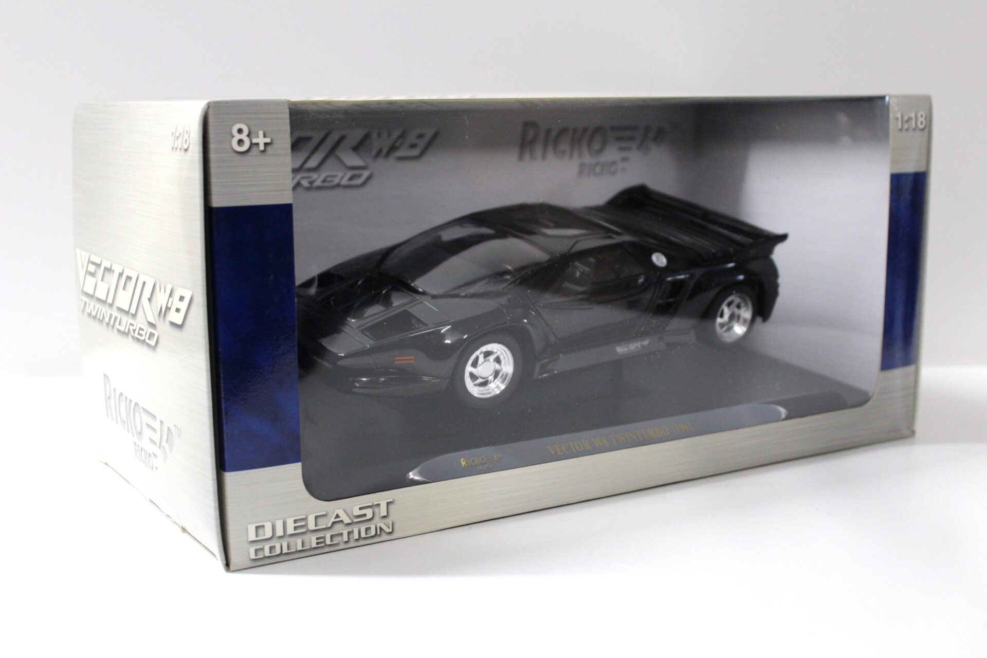 1:18 Ricko Vector W8 Twinturbo 1991 black