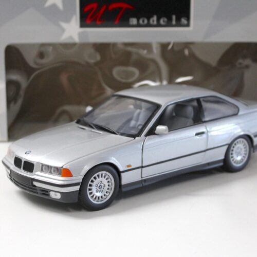 1:18 UT Models BMW 3er 328i Coupe E36 silver 1992
