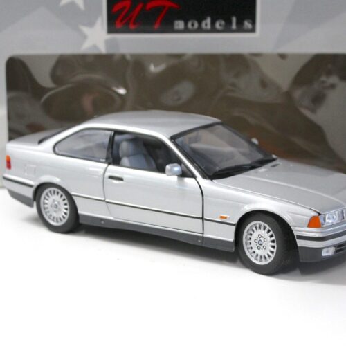 1:18 UT Models BMW 3er 328i Coupe E36 silver 1992