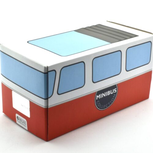 1:43 Atlas Minibus Collection VW Bus T1 blue/ white 1957 - Image 2