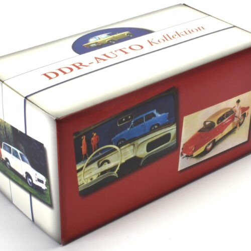 1:43 Atlas DDR Collection IFA F8 Kombi red/ black