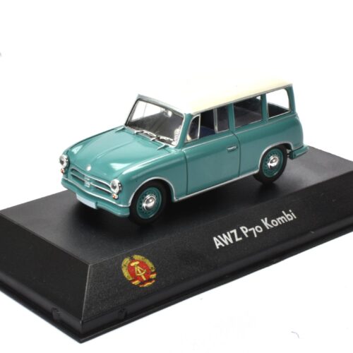 1:43 Atlas DDR Collection AWZ P70 Kombi green/ white
