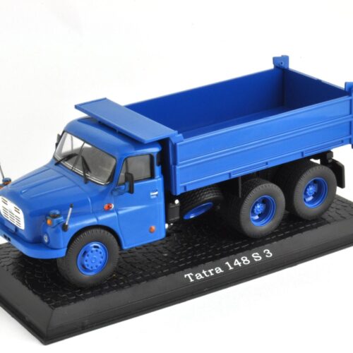1:43 Atlas DDR LKW TATRA 148 S 3 3-Seiten Kipper blue