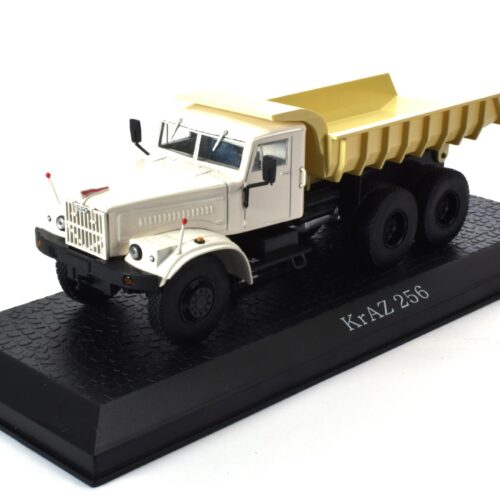 1:43 Atlas LKW KrAZ 256 Muldenkipper Kipper white/ beige