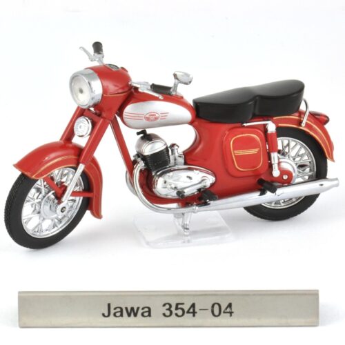 1:24 Atlas DDR Motorcycles Jawa 354-04 Motorrad red
