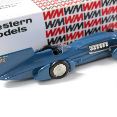 1:43 Western Models 1933 Bluebird Recordcar Campbell Special blue