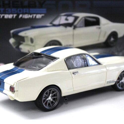 1:18 ACME 1965 Shelby GT350R Street Fighter white with blue stripes