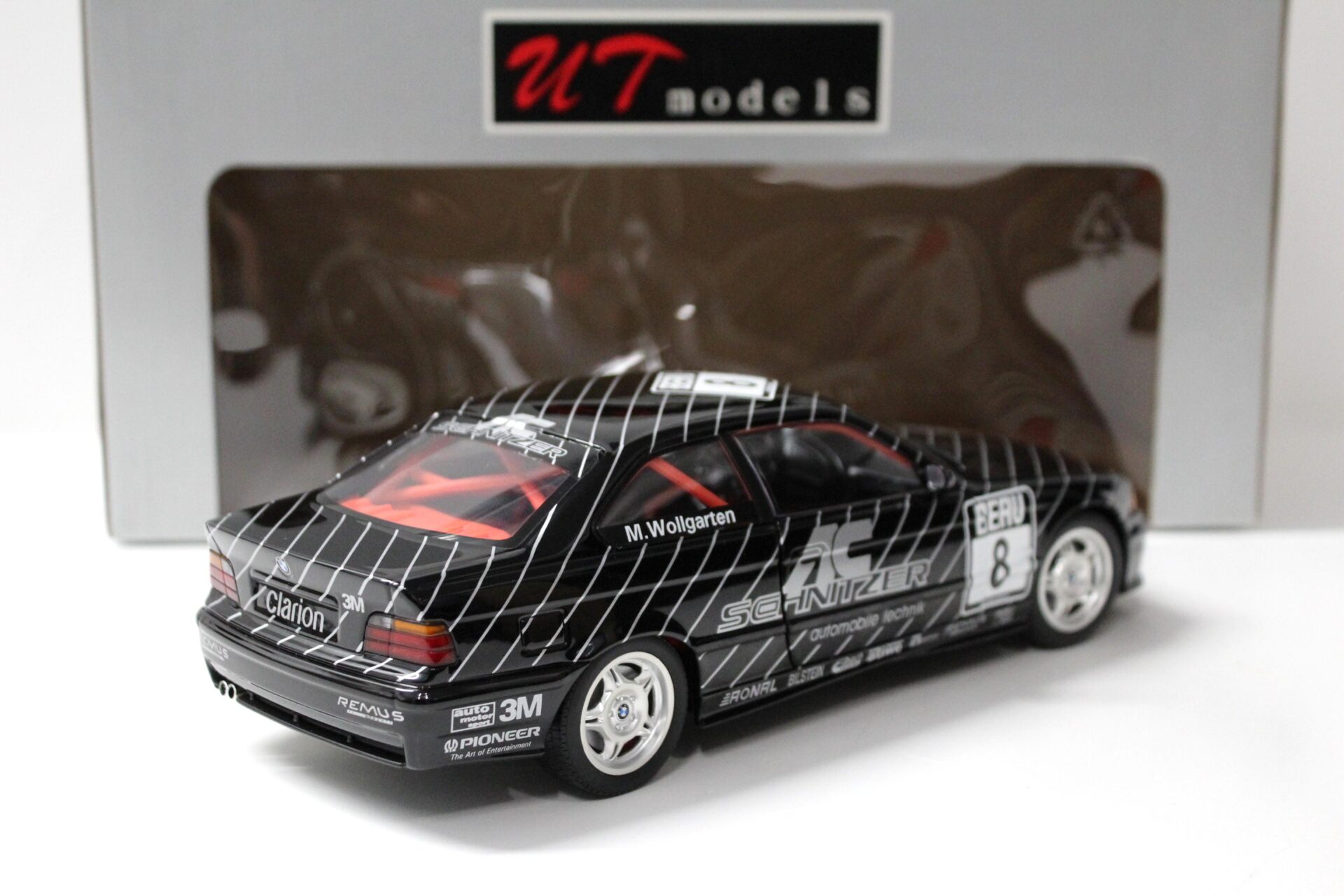 1:18 UT Models BMW M3 E36 AC Schnitzer M.Wollgarten 1994 #8