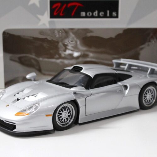 1:18 UT Models Porsche 911 (996) GT1 Street Plain Body silver 1997