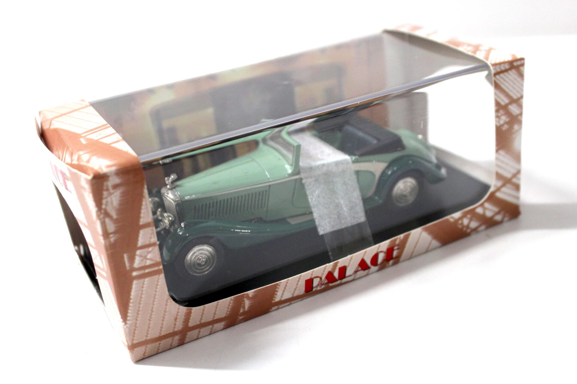 1:43 Palace Models Bentley 3 1/2 Cabriolet Gurney Nutting green/ dark green