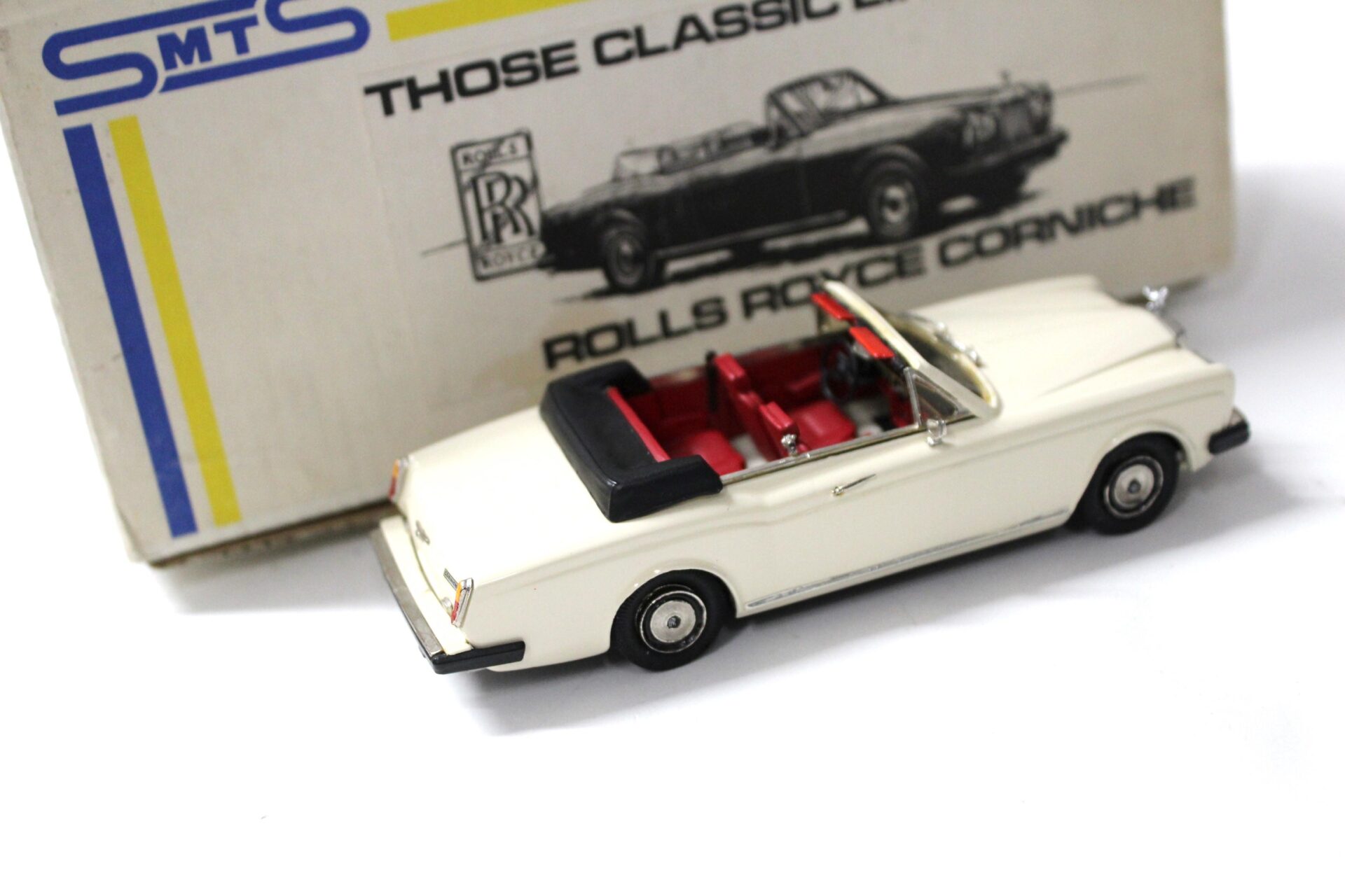 1:43 SMTS Rolls Royce Corniche Convertible LHD white
