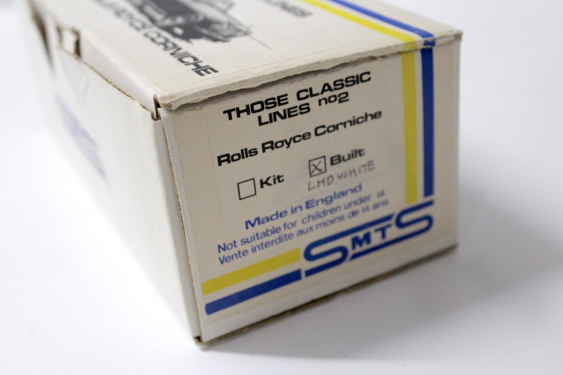 1:43 SMTS Rolls Royce Corniche Convertible LHD white