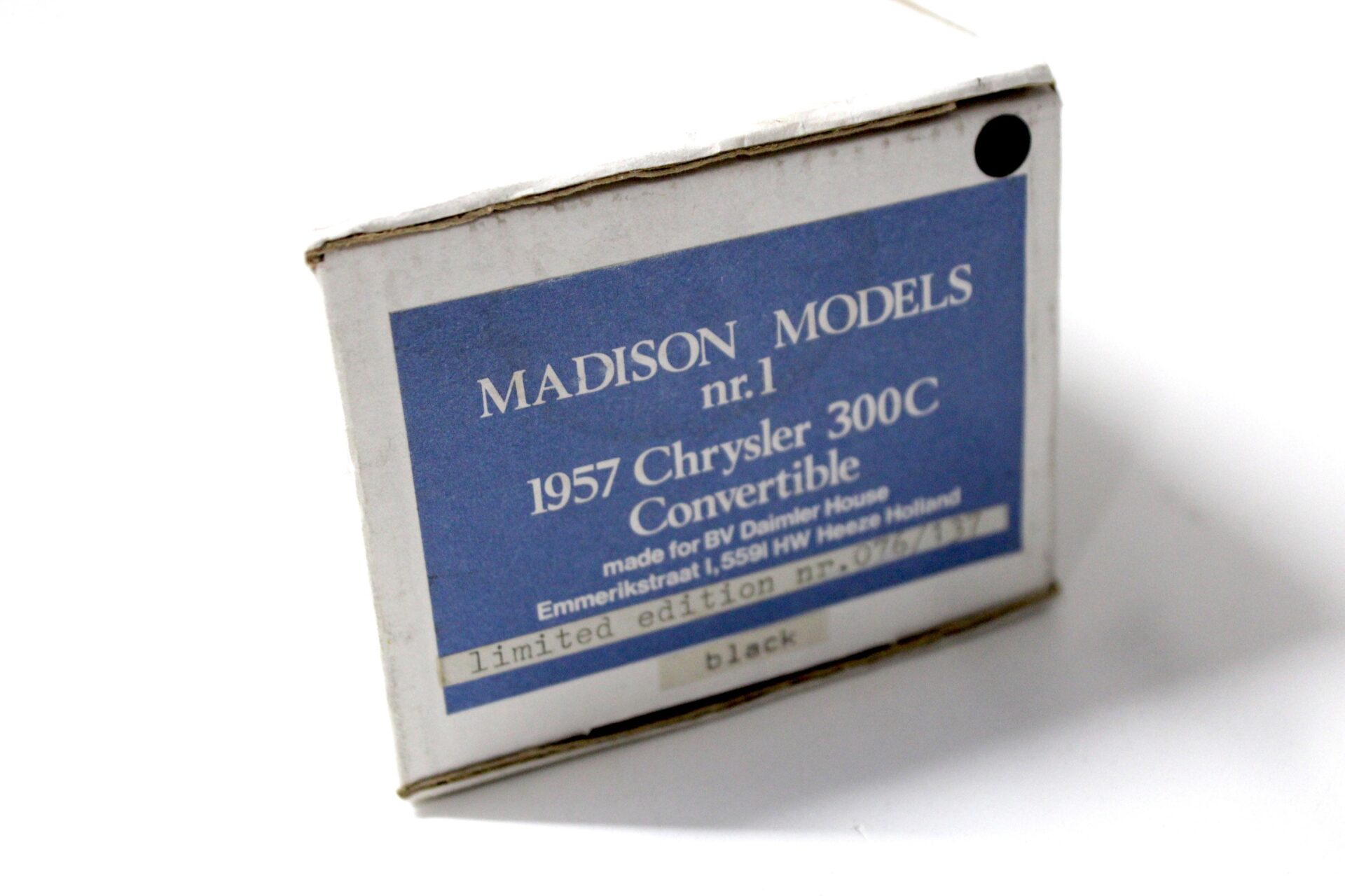 1:43 Madison Models 1957 Chrysler 300C Convertible black
