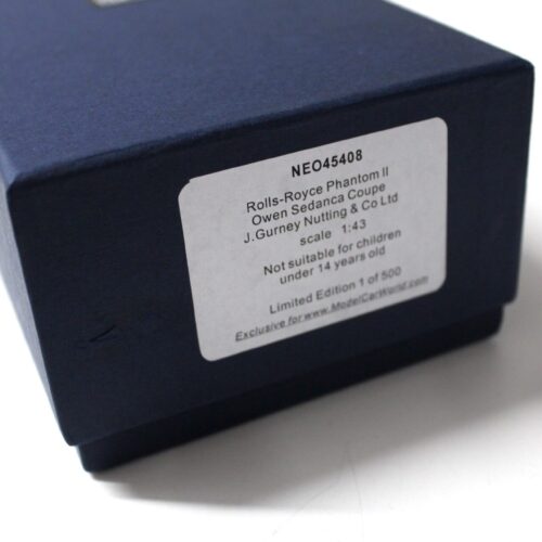 1:43 Neo Rolls Royce Phantom II Owen Sedanca Coupe Gurney Nutting beige