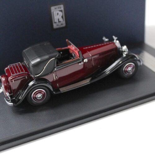 1:43 Neo Rolls Royce Phantom II Owen Sedanca Coupe Gurney Nutting dark red