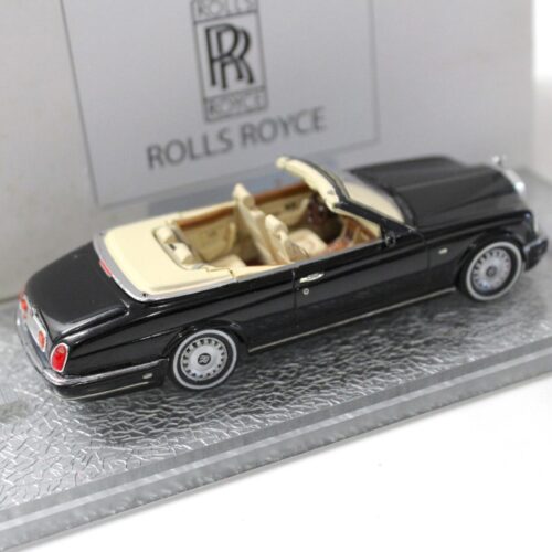 1:43 PT Model 2000 Rolls Royce Corniche Convertible black