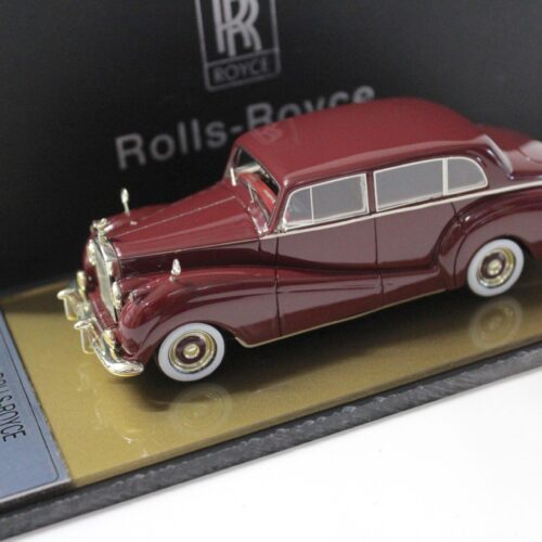 1:43 PMC Model Rolls Royce Silver Wraith Limousine dark red