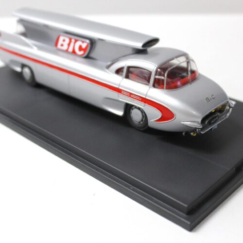 1:43 PUB.CC CAR-BIC "BANG-BANG" Advertising caravan cycle race 1955 silver