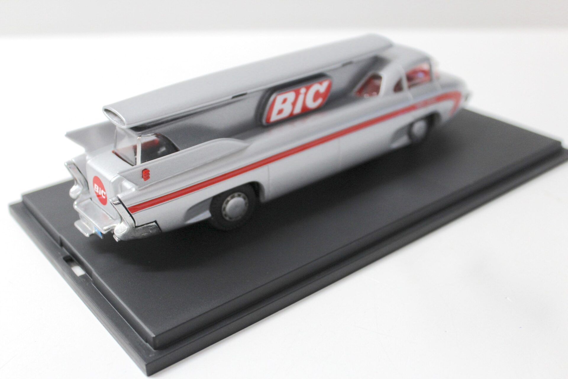 1:43 PUB.CC CAR-BIC "BANG-BANG" Advertising caravan cycle race 1955 silver
