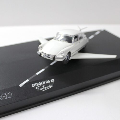 1:43 VROOM Built Citroen DS 19 Fantomas Car Movie car white