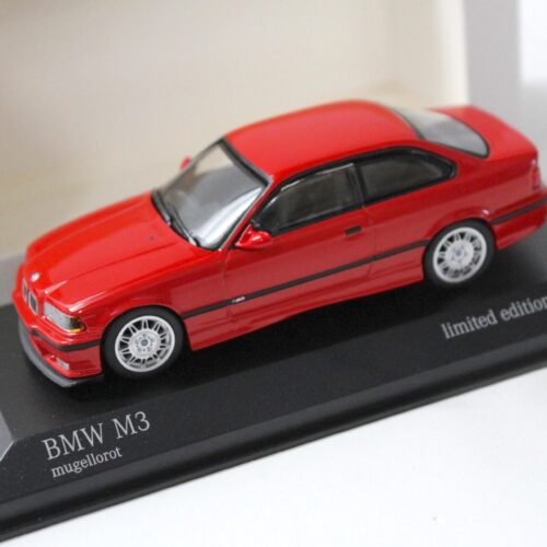 1:43 Minichamps BMW M3 E36 Coupe mugello rot red 1992