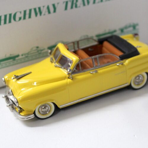 1:43 Highway Travelers 1951 Frazer Manhattan 103 Top down yellow