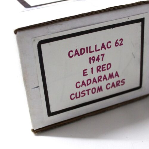 1:43 CADARAMA Custom Cars 1947 Cadillac 62 Coupe E1 red