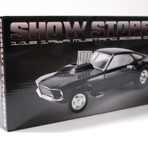 1:18 GMP 1969 Ford Mustang Boss Gasser SHOW STOPPER triple gloss black