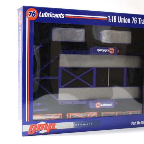 1:18 GMP Trailer Anhänger *UNION 76* Lubricants Diorama Zubehör