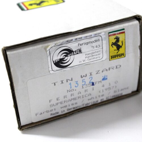 1:43 TIN WIZARD Ferrari 410 Superamerica 1957 white