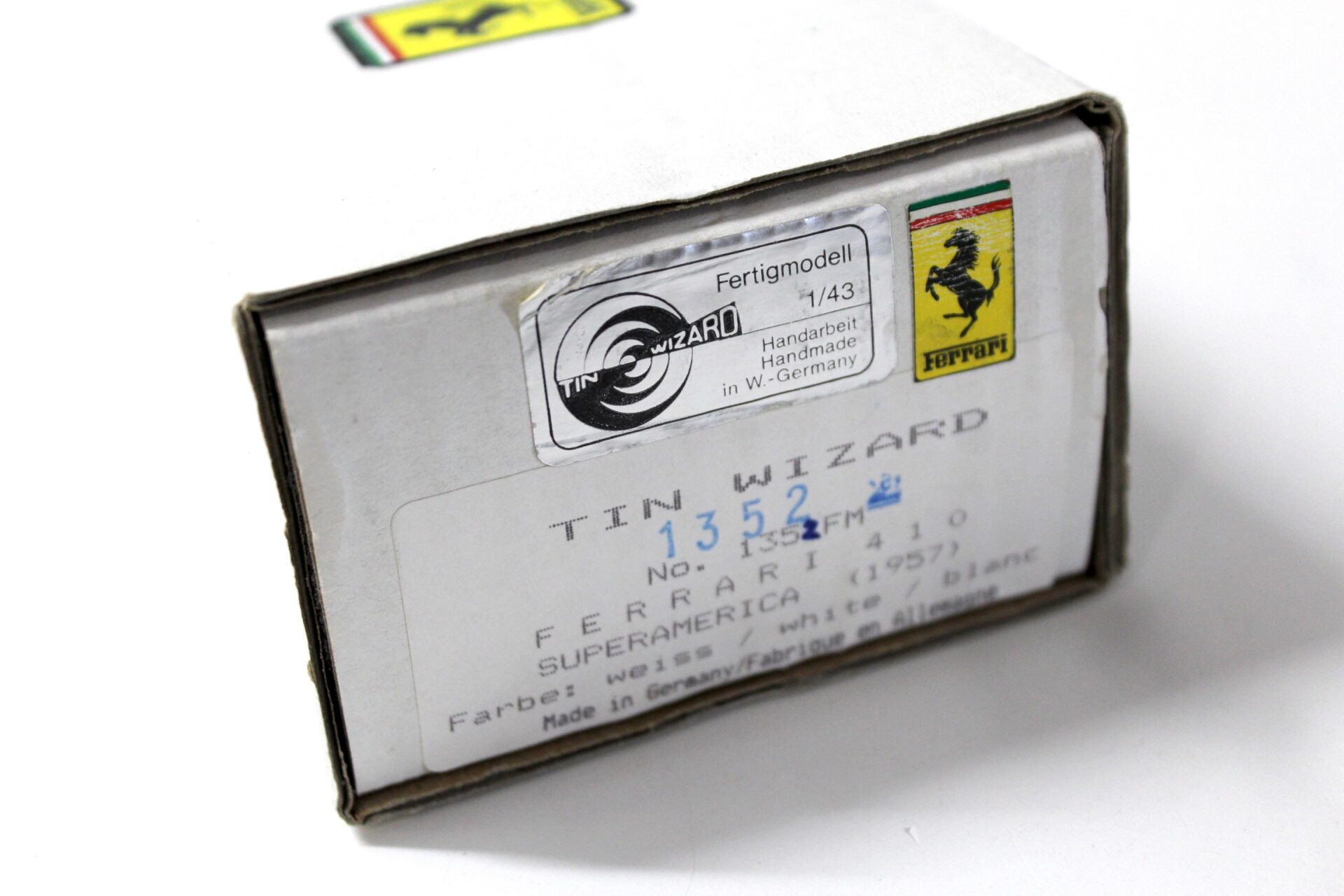 1:43 TIN WIZARD Ferrari 410 Superamerica 1957 white