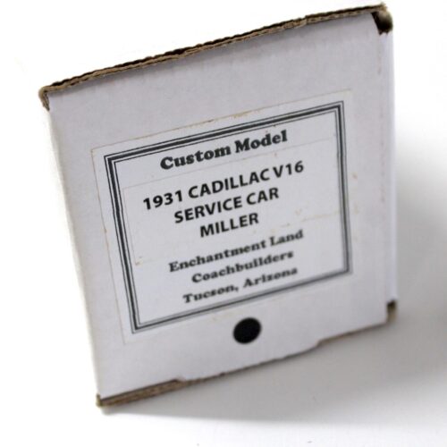 1:43 Custom Model 1931 Cadillac V16 Service Car Miller black
