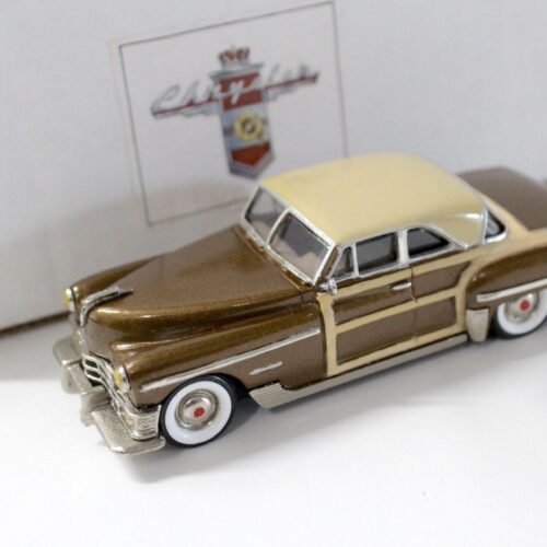 1:43 Mascot Models Chrysler Town & Country 2 Door Coupe 1949 beige/ brown