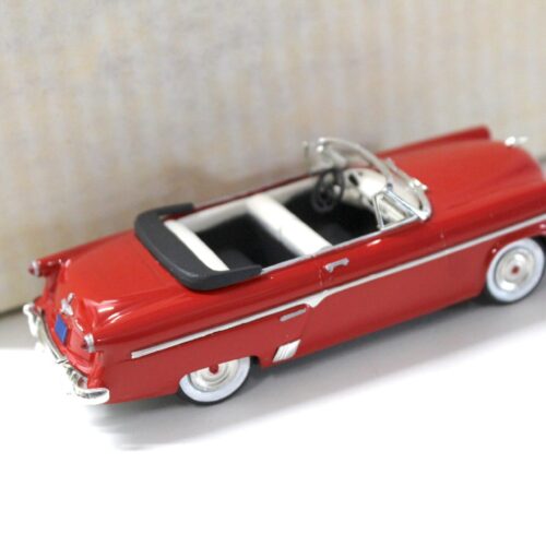 1:43 Oakland Models 1954 Ford Crestline Sunliner Convertible red