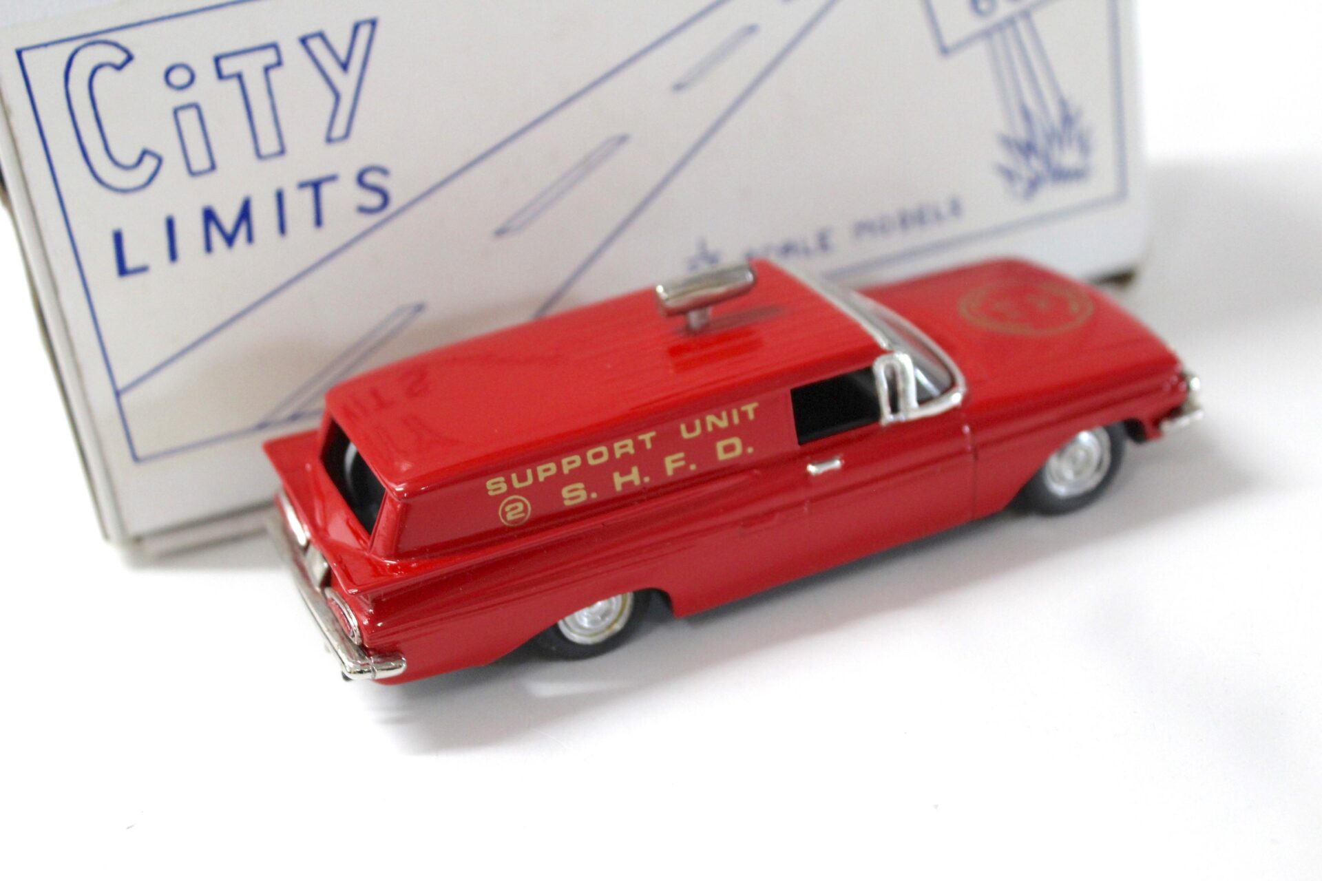 1:43 City Limits Chevrolet Delivery 1959 Fire Dept. Support Unit S.H.F.D.