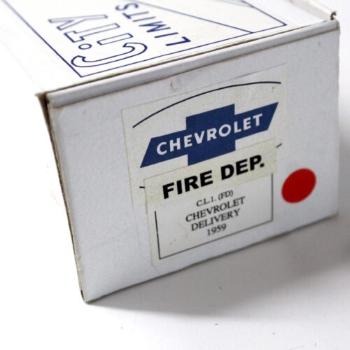 1:43 City Limits Chevrolet Delivery 1959 Fire Dept. Support Unit S.H.F.D.