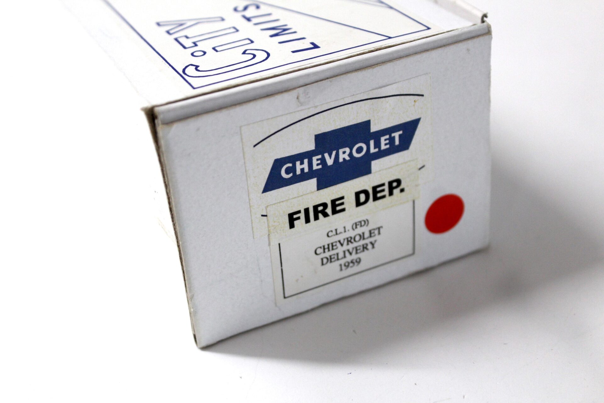 1:43 City Limits Chevrolet Delivery 1959 Fire Dept. Support Unit S.H.F.D.