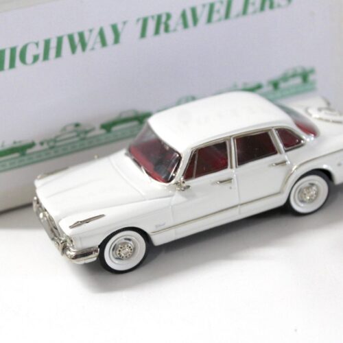1:43 Highway Travelers 1960 Plymouth Valiant Four Door Sedan white