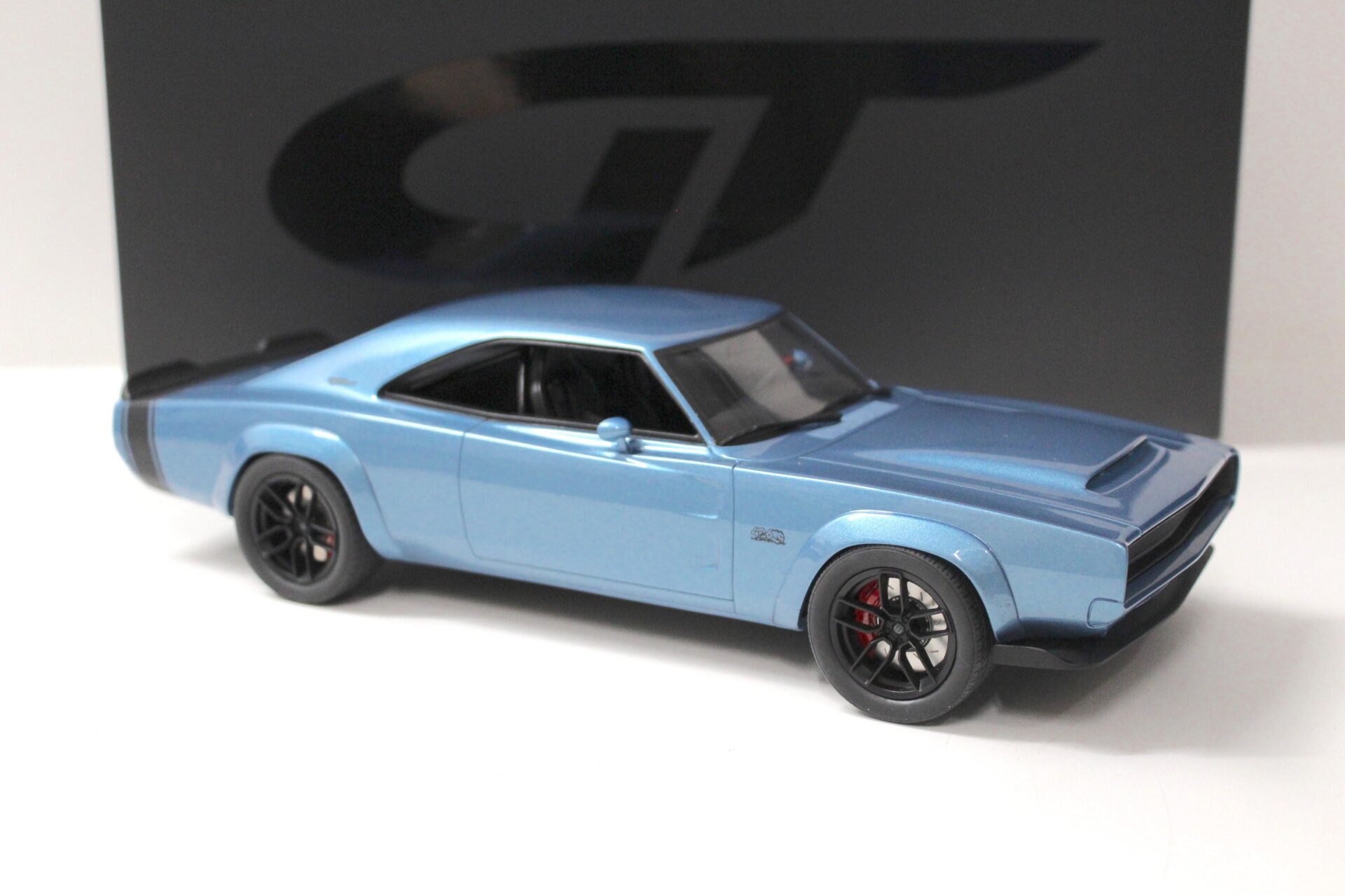 1:18 GT Spirit GT841 Dodge Super Charger Sema Concept 1968 blue metallic